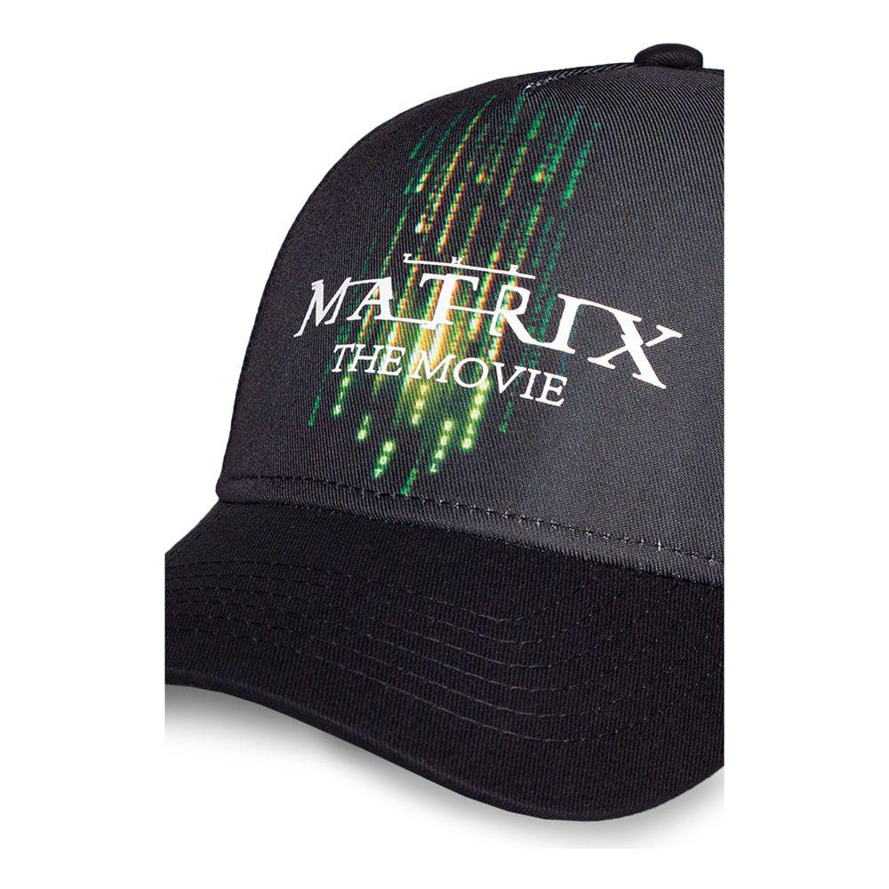 WARNER BROS The Matrix Resurrections Green Poster Logo Adjustable Baseball Cap Black/Green