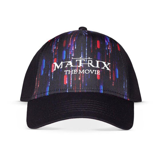 WARNER BROS The Matrix Resurrections Red and Blue Pill Poster Logo Adjustable Baseball Cap Multi-colour