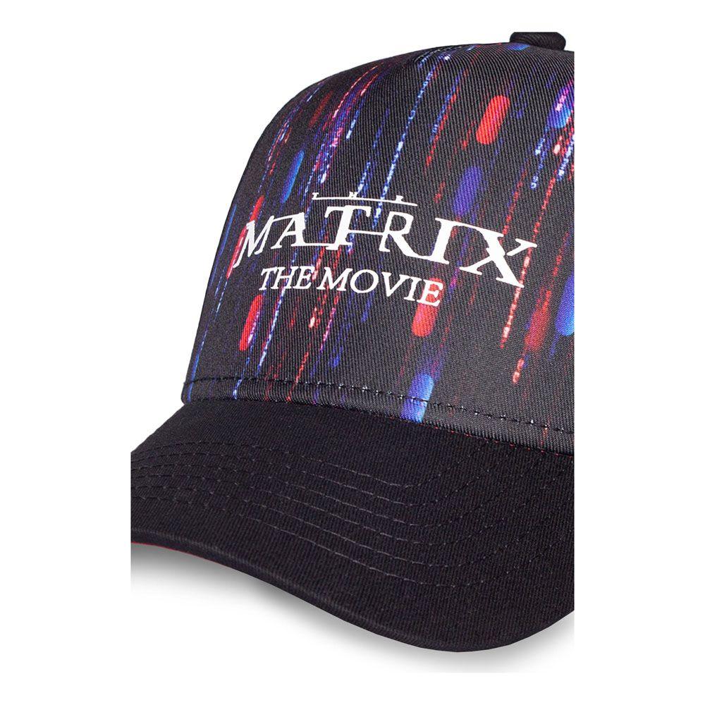 WARNER BROS The Matrix Resurrections Red and Blue Pill Poster Logo Adjustable Baseball Cap Multi-colour