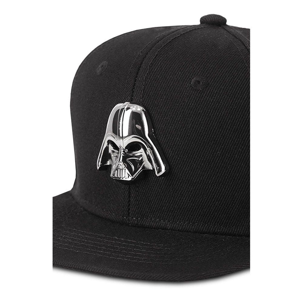 STAR WARS Darth Vader Metal Badge with Cape Novelty Cap Black