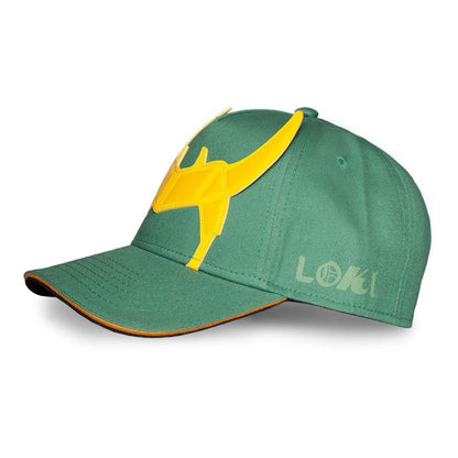 MARVEL COMICS Loki God of Mischief Novelty Cap Green/Black