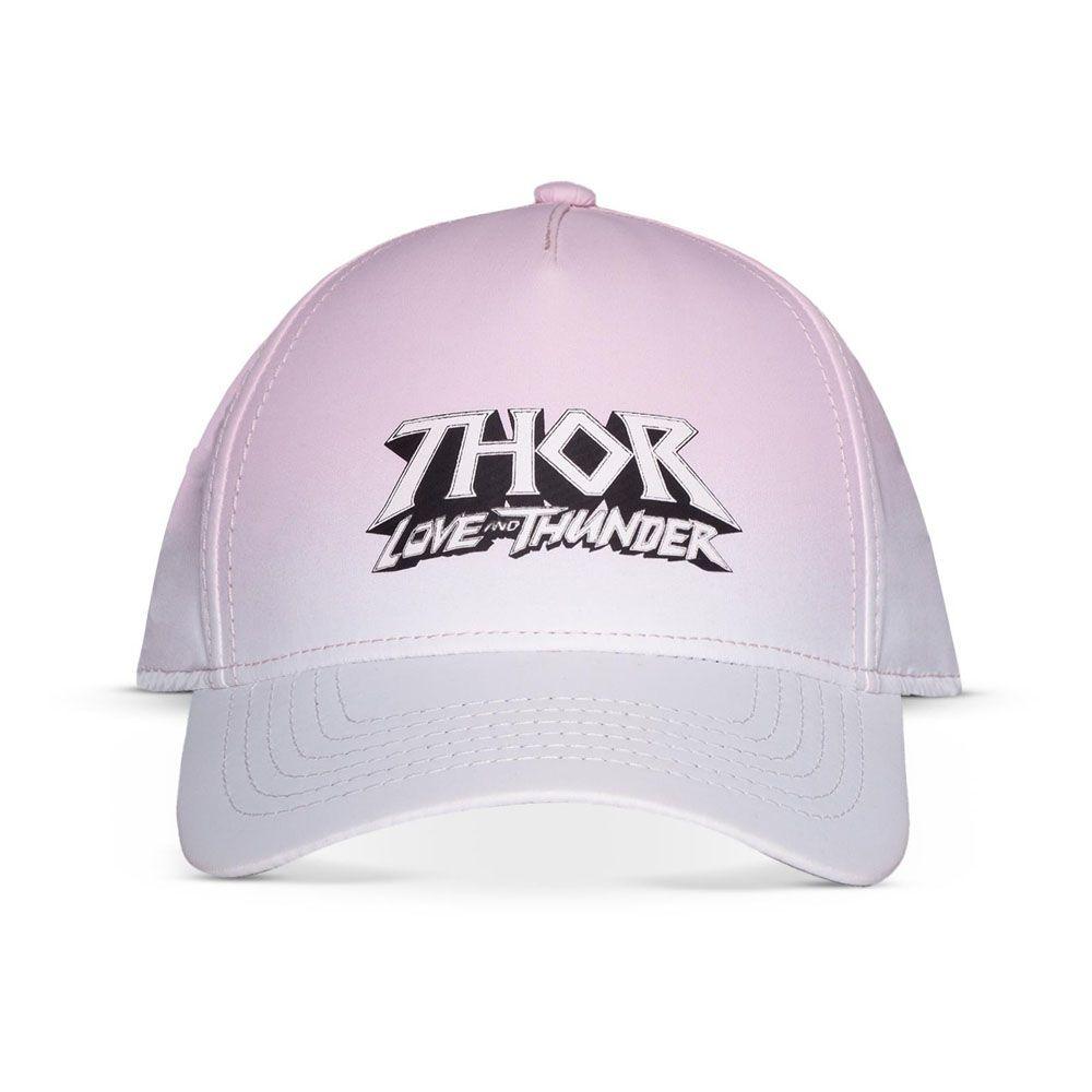 MARVEL COMICS Thor: Love and Thunder Logo Adjustable Cap Pink/White