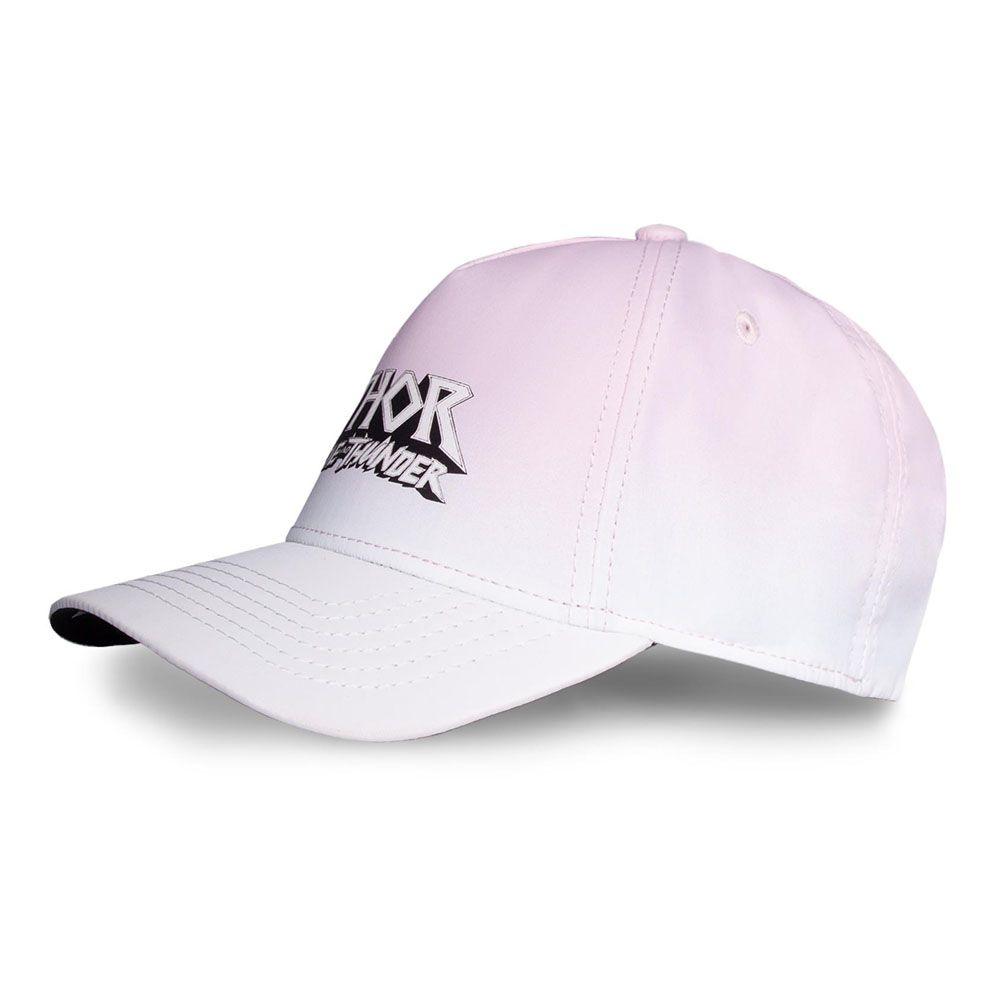 MARVEL COMICS Thor: Love and Thunder Logo Adjustable Cap Pink/White