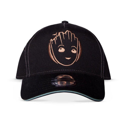 MARVEL COMICS Guardians of the Galaxy I Am Groot Adjustable Cap Black