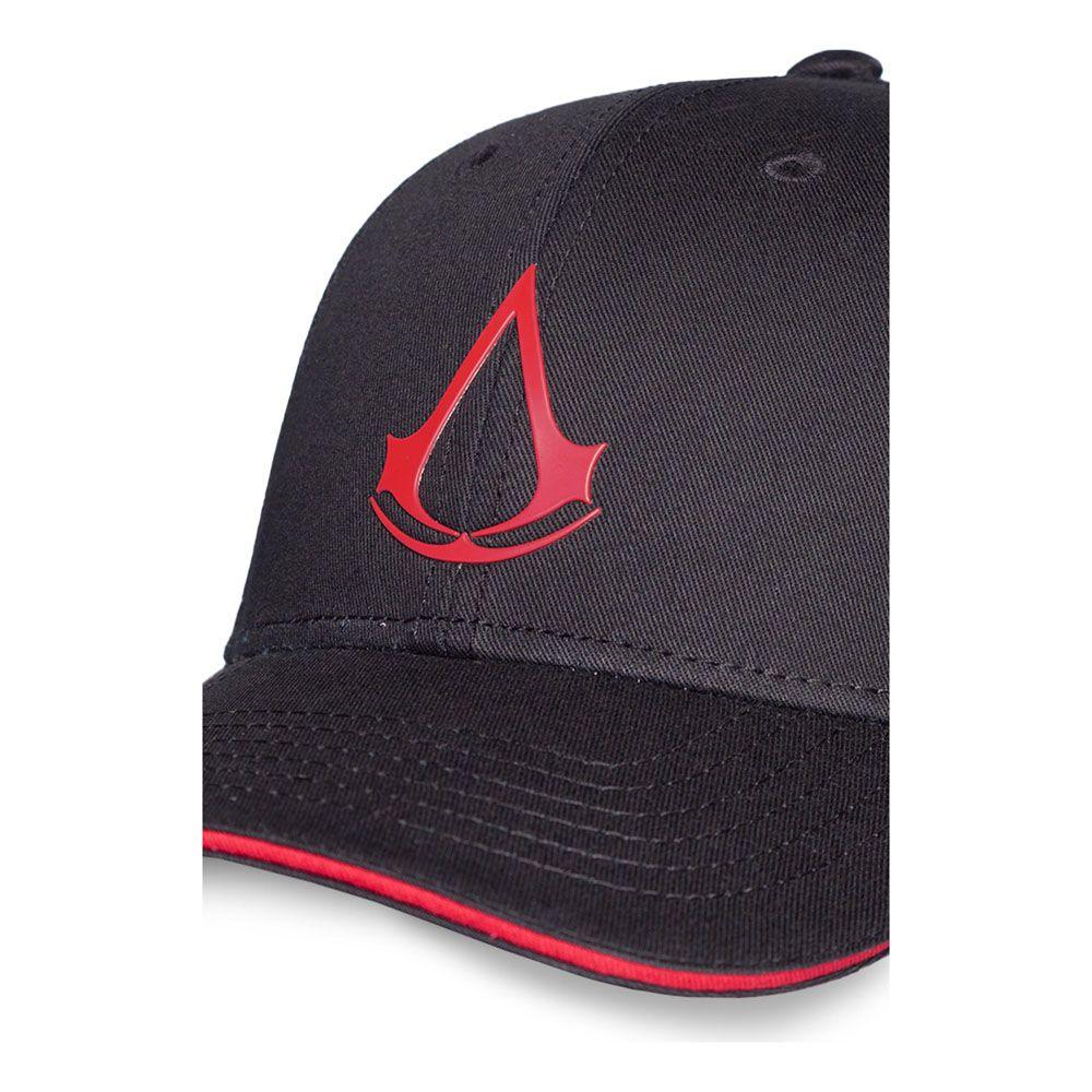 ASSASSIN’S CREED Red Crest Logo Adjustable Cap Black/Red