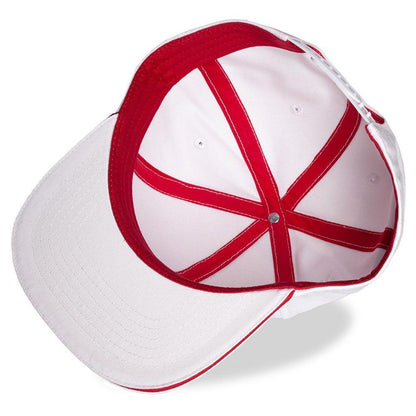 ASSASSIN’S CREED Red Crest Logo Snapback Baseball Cap White/Red