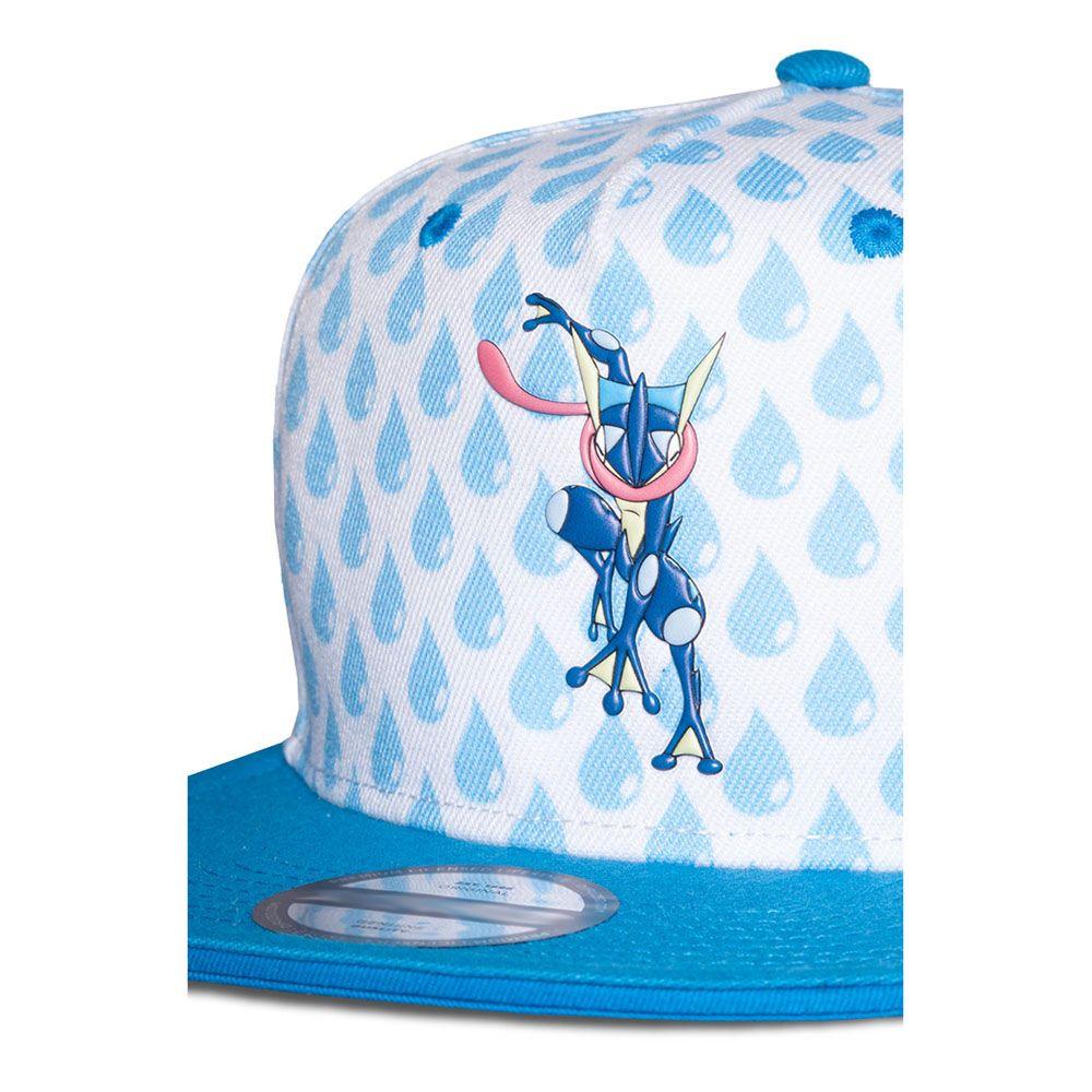 POKEMON Greninja with All-over Print Snapback Baseball Cap Blue/White