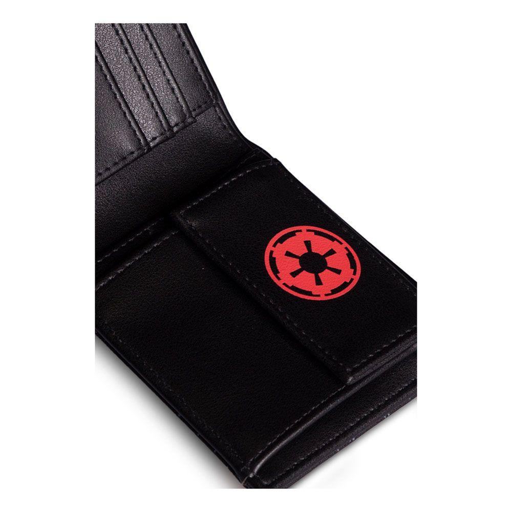 STAR WARS Darth Vadar with All-over Galaxy Print Bi-fold Wallet Male Black