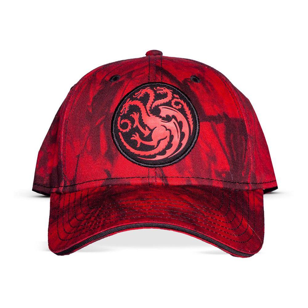 GAME OF THRONES House of Dragons House Targaryen Symbol Patch Adjustable Cap