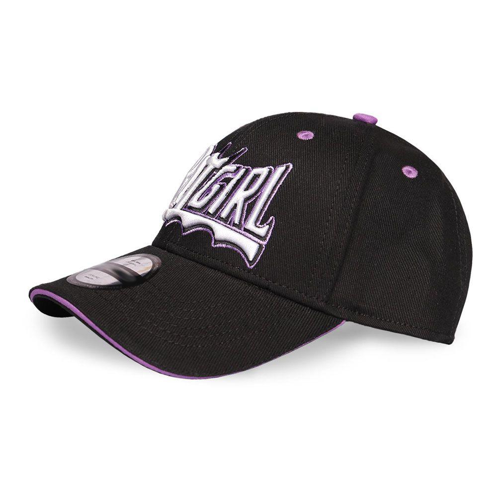 DC COMICS Batgirl Logo Adjustable Cap Black/Purple