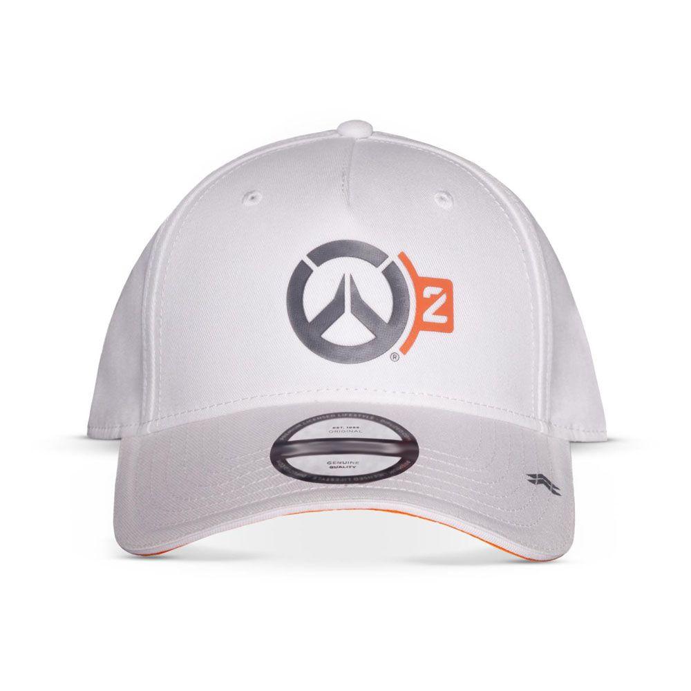 OVERWATCH 2 Main & Tracer Logo Adjustable Cap White/Orange