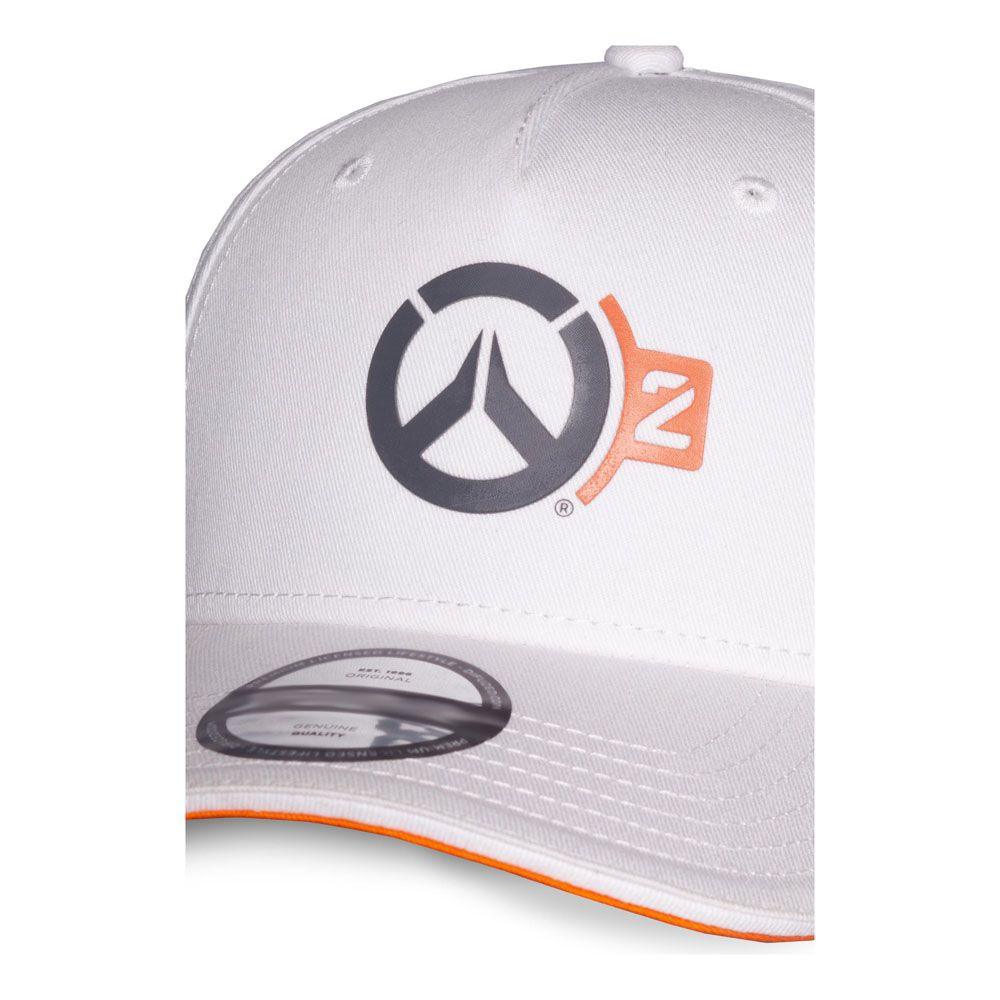 OVERWATCH 2 Main & Tracer Logo Adjustable Cap White/Orange