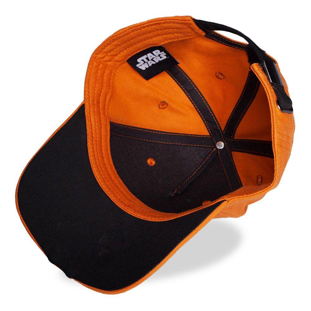 STAR WARS Obi-Wan Kenobi Vader Logo Adjustable Cap Orange/Black