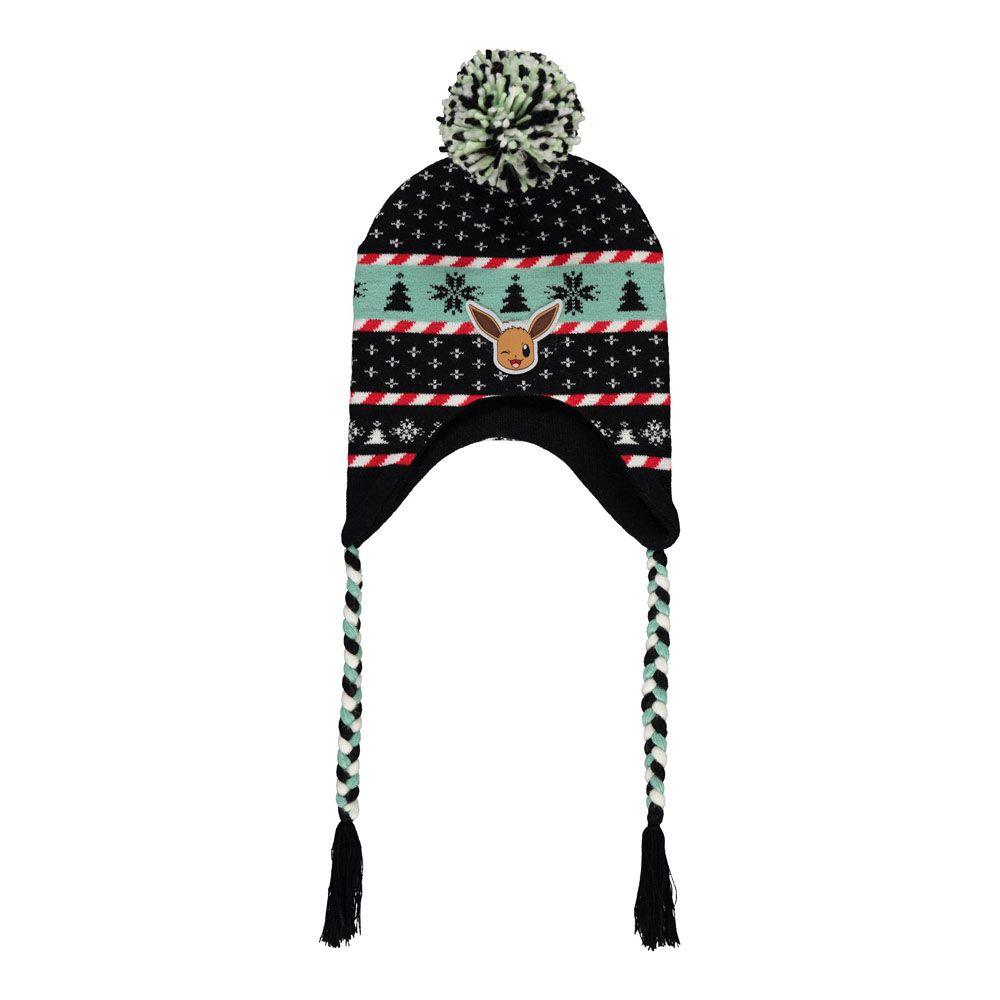 POKEMON Eevee Christmas Sherpa Beanie Multi-colour