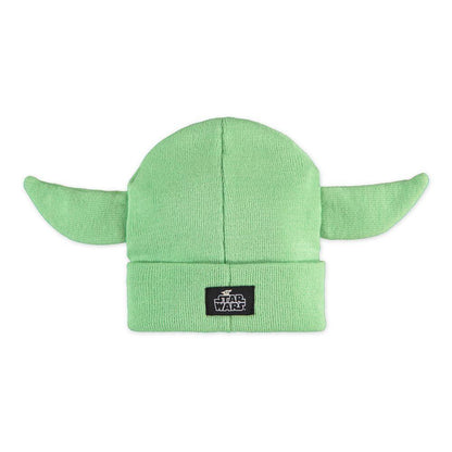 STAR WARS The Mandalorian Grogu Children’s Novelty Turn-up Beanie Green