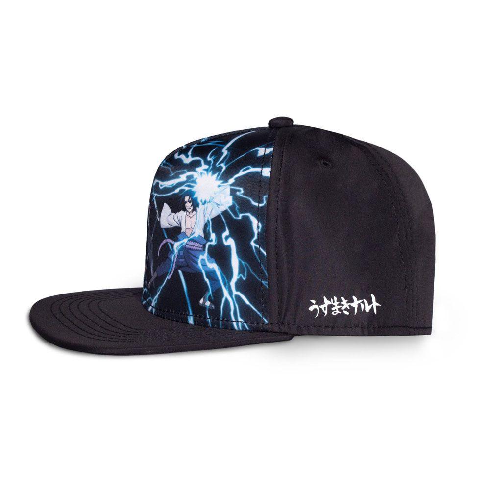 NARUTO SHIPPUDEN Naruto and Sasuke Novelty Cap Black