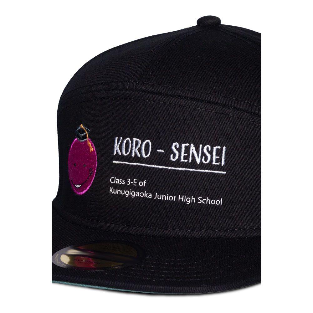 ASSASSINATION CLASSROOM Koro Sensei Class 3-E Snapback Baseball Cap Black/Green