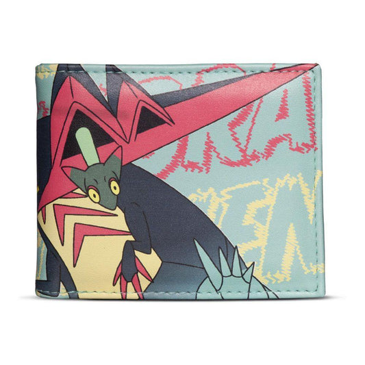 POKEMON Dragapult #887 All-over Print Bi-fold Wallet Male Green