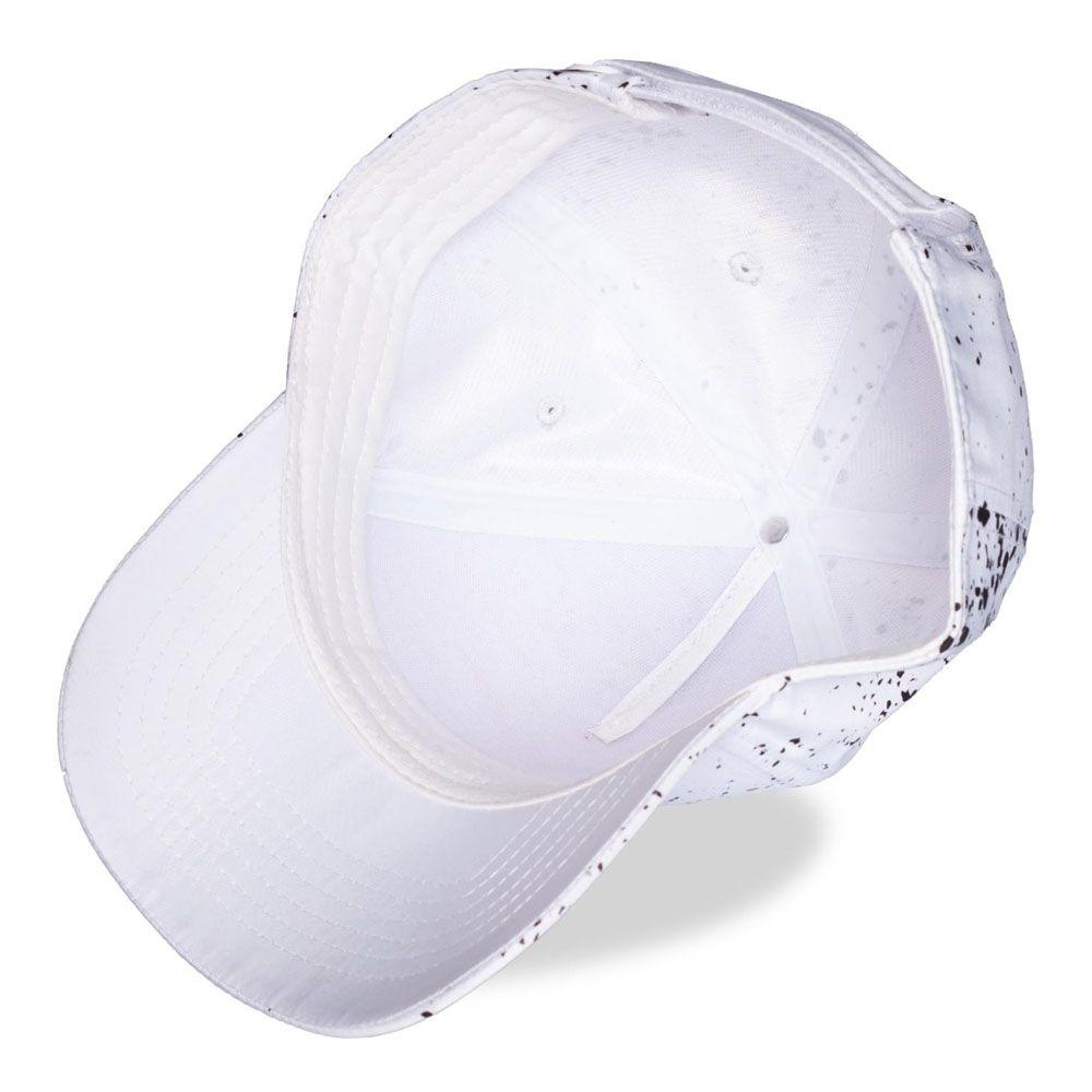 DEATH NOTE Ryuk Splash Adjustable Cap White/Black