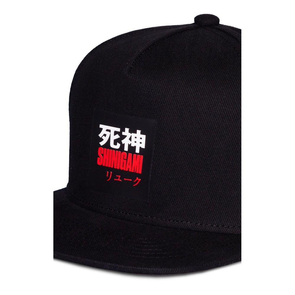 DEATH NOTE Shinigami Demon Patch Snapback Baseball Cap Black