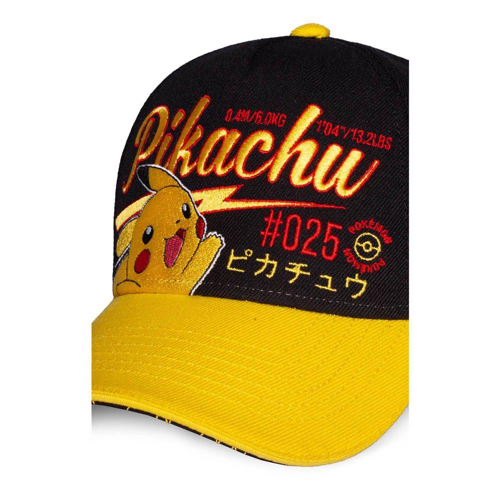 POKEMON Pikachu Adjustable Cap Black/Yellow