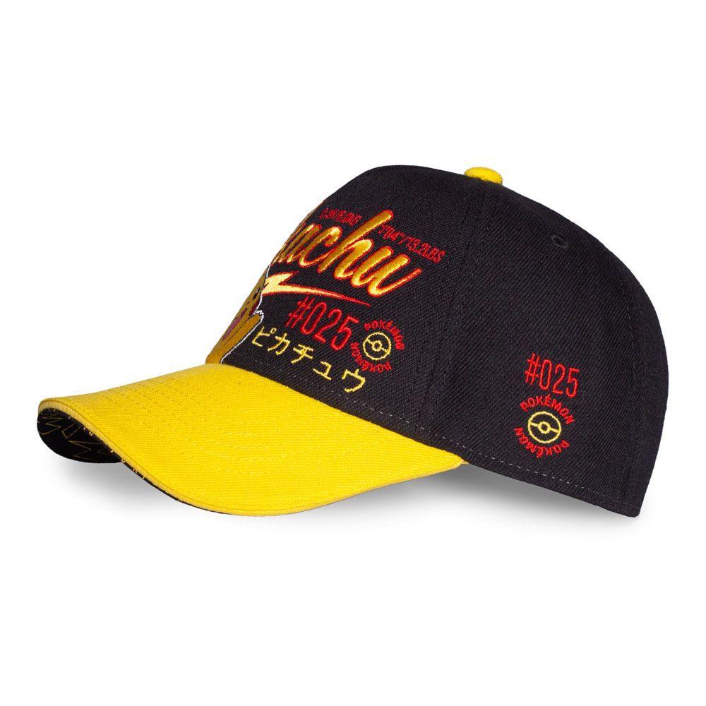 POKEMON Pikachu Adjustable Cap Black/Yellow