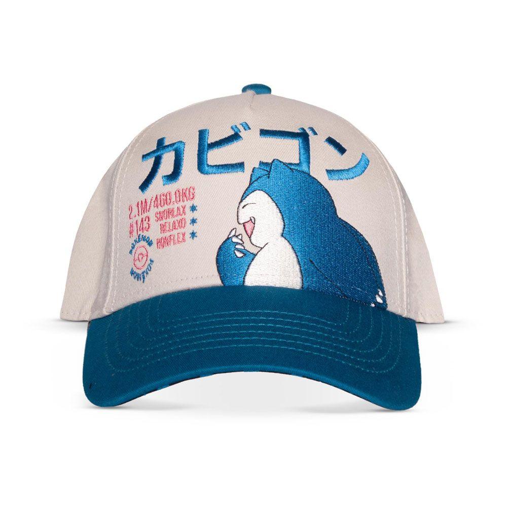 POKEMON Snorlax Adjustable Cap White/Blue