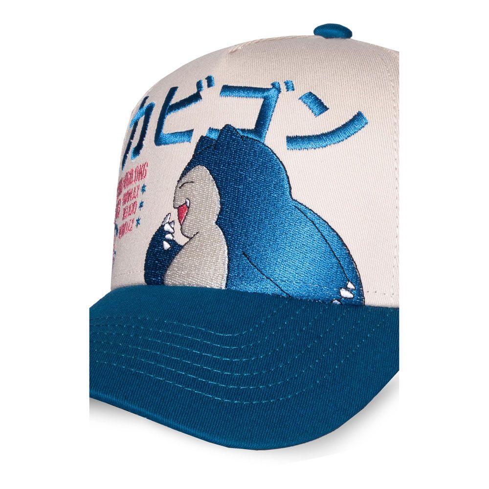 POKEMON Snorlax Adjustable Cap White/Blue