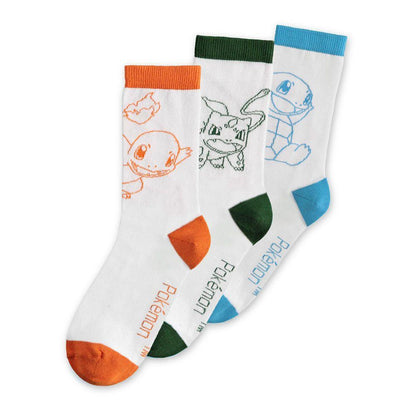 POKEMON Character Set Crew Socks