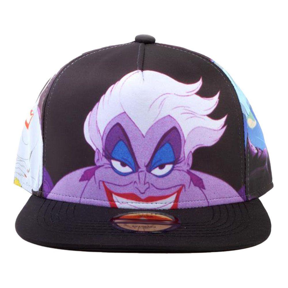 DISNEY The Little Mermaid Ursula Sublimation AOP Print Snapback Cap Multi-colour