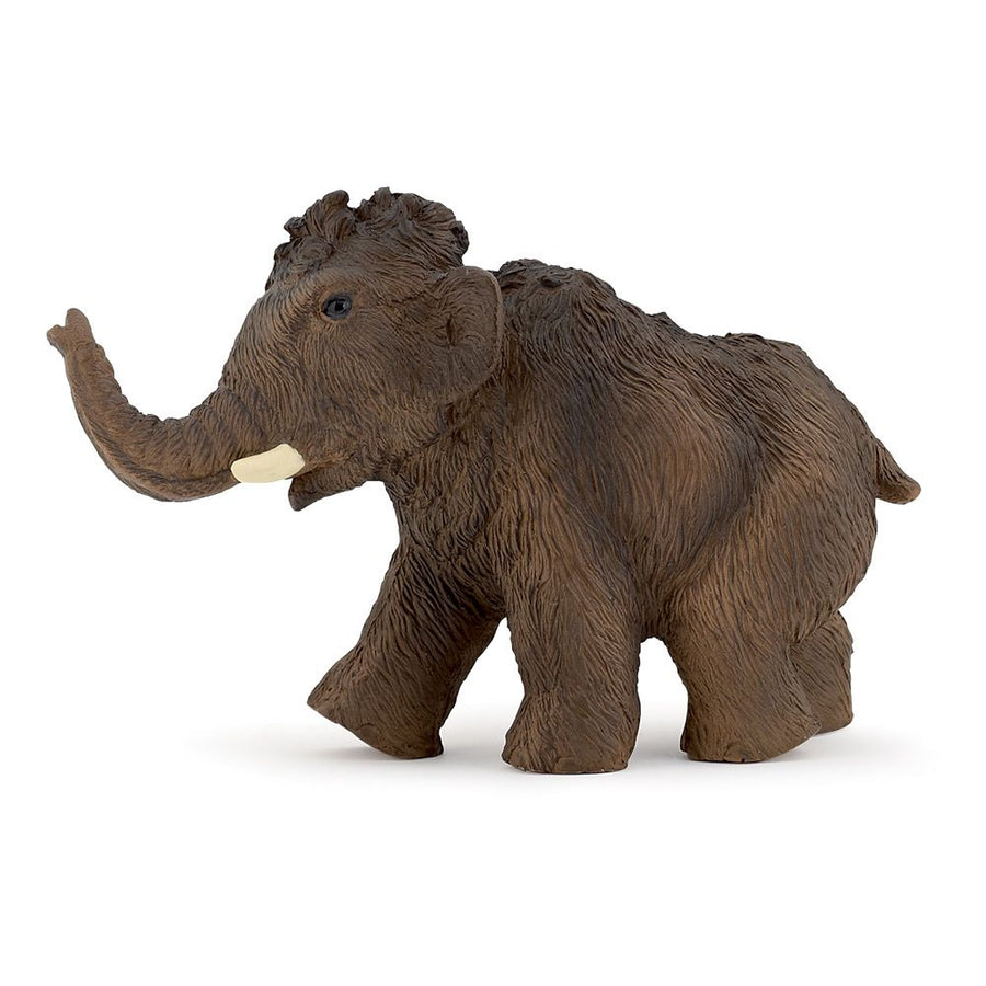 PAPO Dinosaurs Young Mammoth Toy Figure, 10 Months or Above, Brown