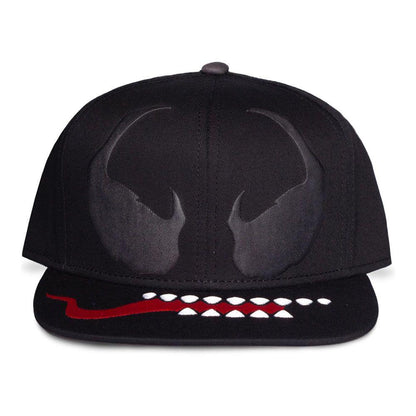 MARVEL COMICS Venom Expression Snapback Baseball Cap Black/Grey