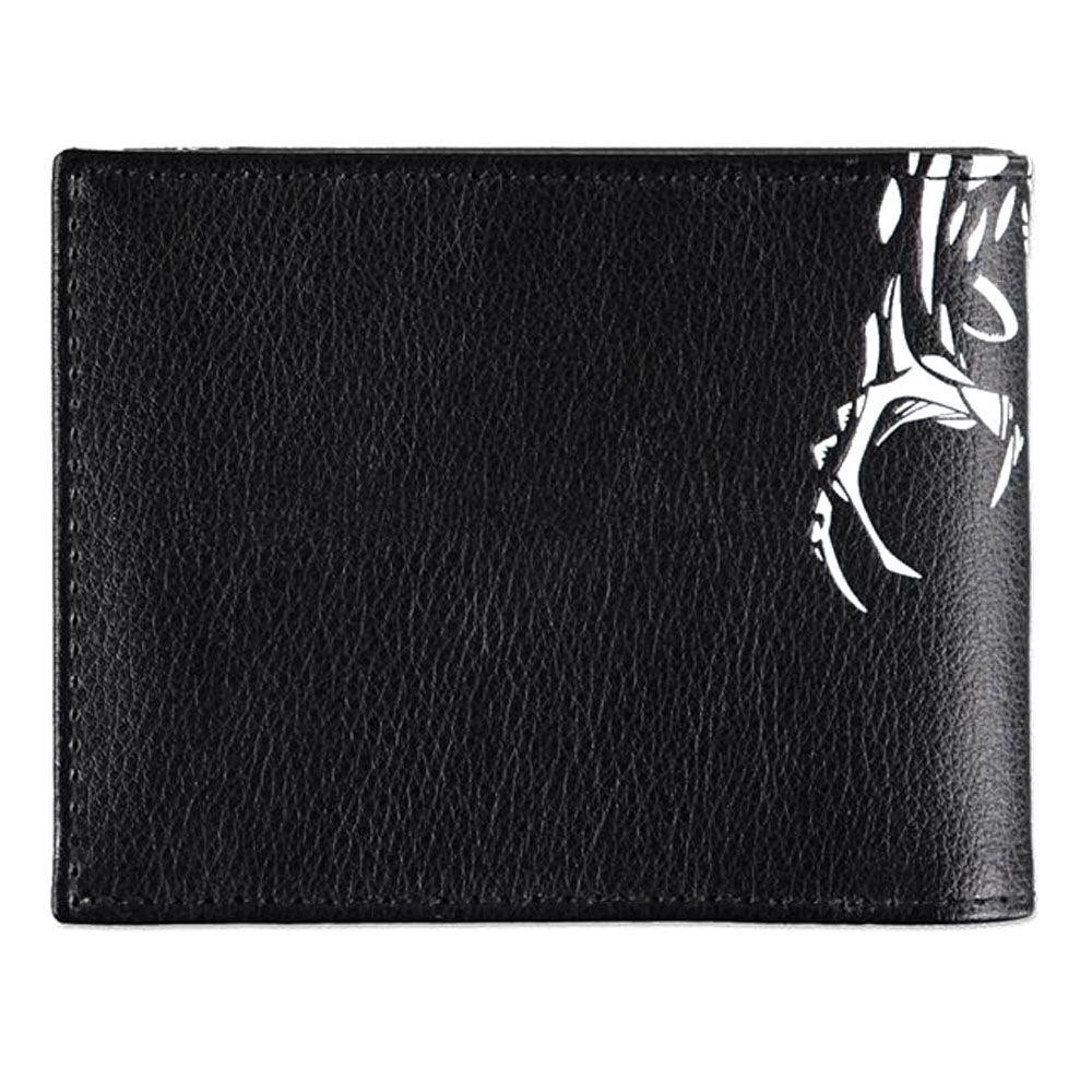 MARVEL COMICS Venom Logo and Character Print Bi-fold Wallet Male Black