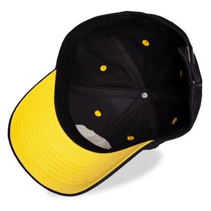 POKEMON Pikachu Patch #25 Adjustable Cap Black/Yellow