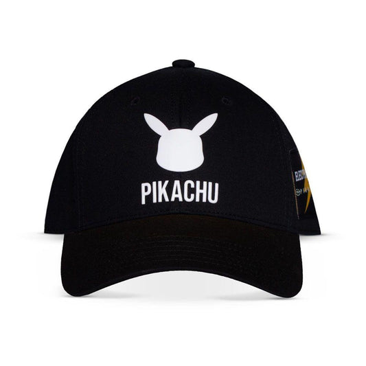 POKEMON Pikachu Silhouette Adjustable Cap Black/Yellow