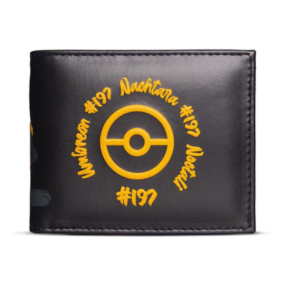 POKEMON Umbreon #197 Bi-fold Wallet Male Black/Yellow