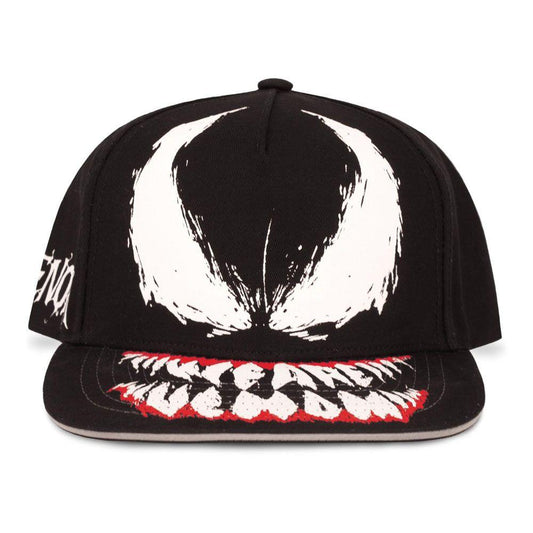 MARVEL COMICS Venom Mask Glow-in-the-Dark Novelty Cap Black