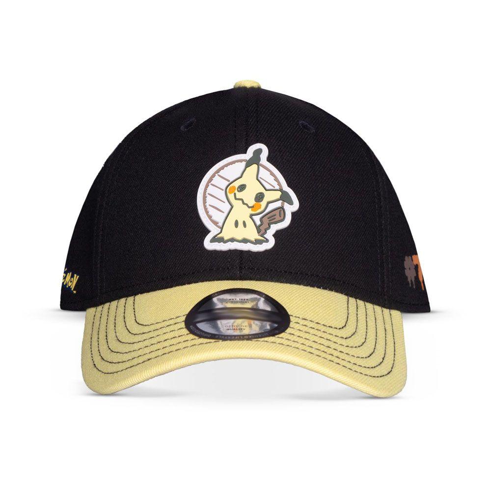 POKEMON Mimikyu #778 Snapback Baseball Cap Black/Yellow