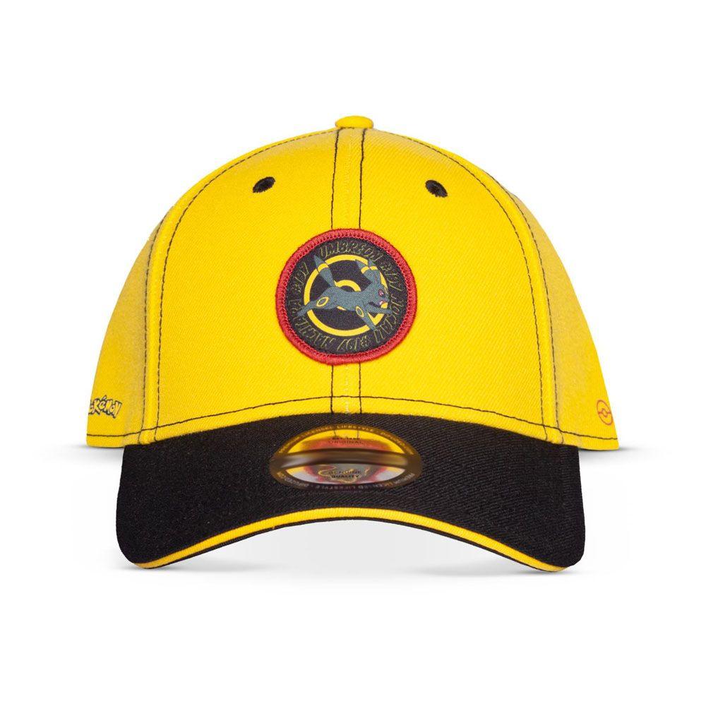 POKEMON Umbreon Patch Snapback Baseball Cap Yellow/Black