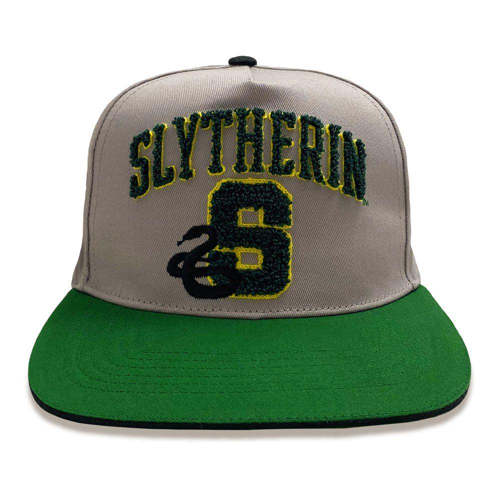 WIZARDING WORLD Harry Potter College Slytherin Snapback Baseball Cap Grey/Green