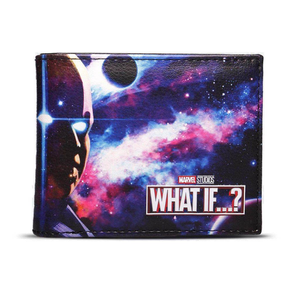 MARVEL COMICS What If...? Logo All-over Print Bi-fold Wallet Multi-colour