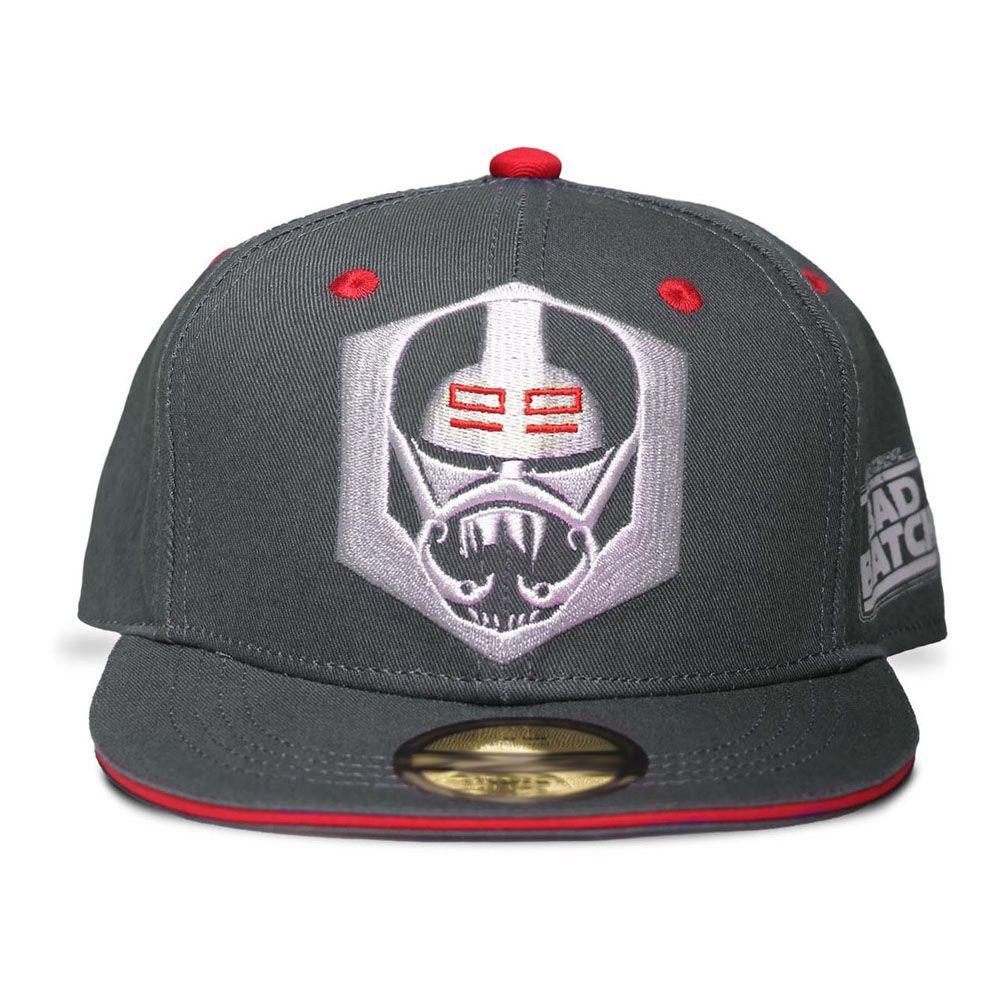 STAR WARS The Bad Batch Wrecker Children’s Snapback Baseball Cap Grey/Red