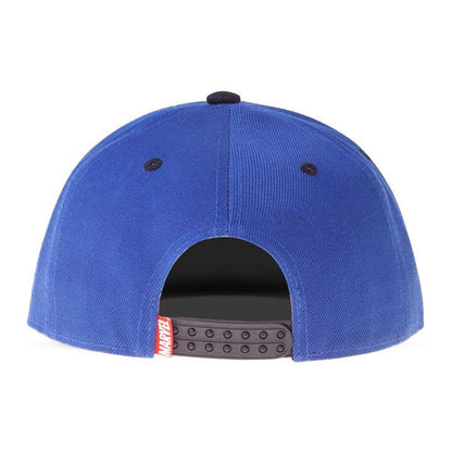 MARVEL COMICS The Falcon and the Winter Soldier Logo Snapback Baseball Cap Blue/Black