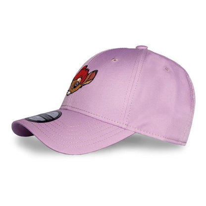 DISNEY Bambi Embroidered Face Adjustable Cap Pink