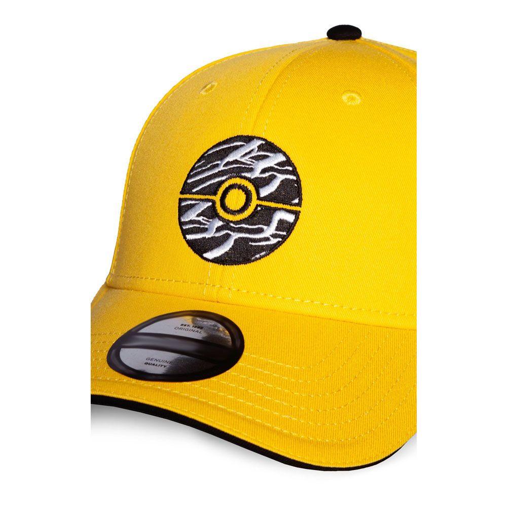 POKEMON Embroidered Poke Ball Adjustable Cap Yellow/Black