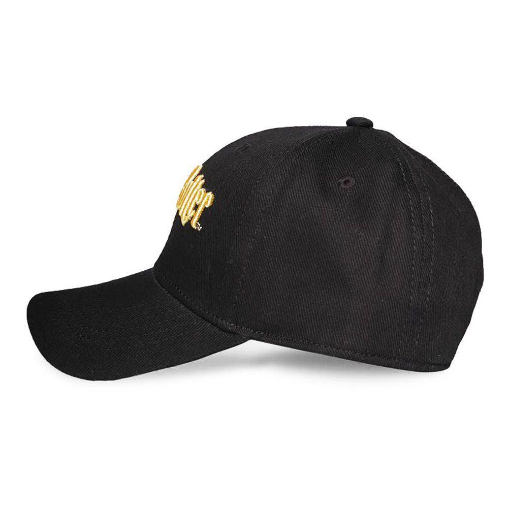 WIZARDING WORLD Harry Potter: Wizards Unite Gold Logo Adjustable Cap Black