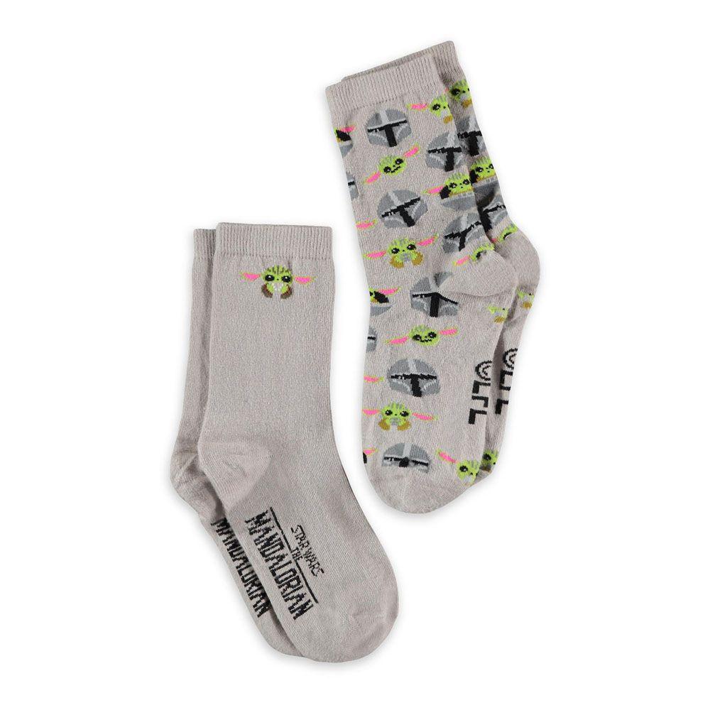 STAR WARS The Mandalorian Din Djarin and Grogu Children’s Crew Socks