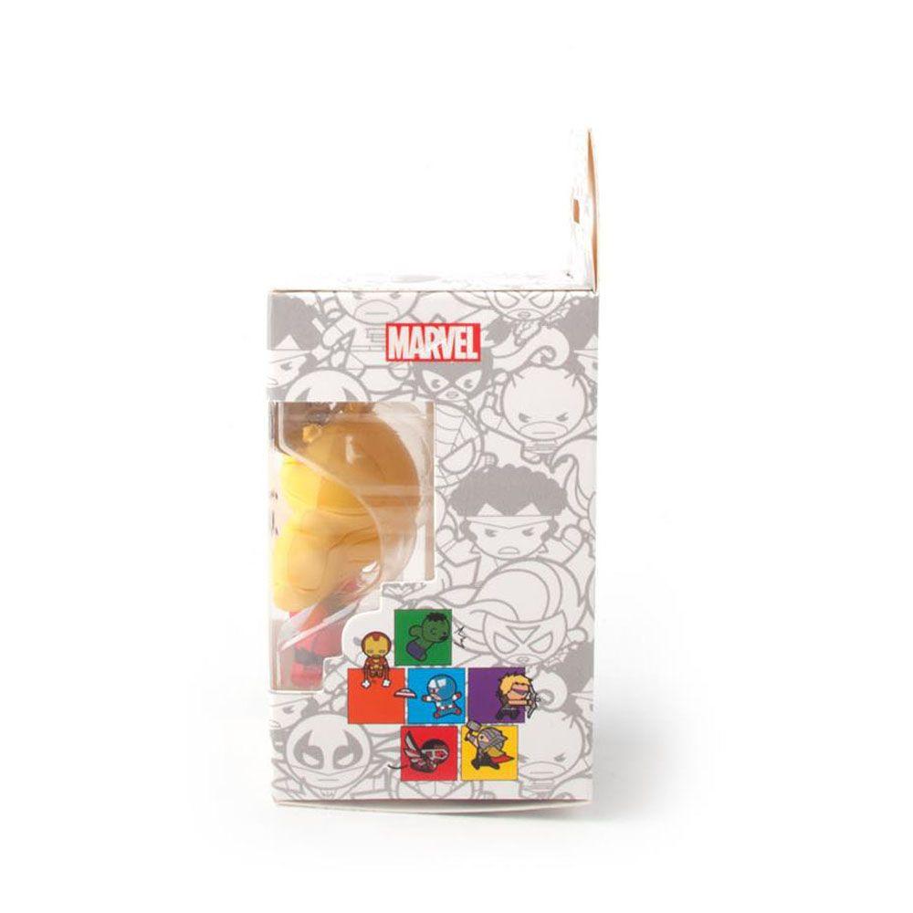 MARVEL COMICS Captain Marvel Kawaii 3D Keychain Multi-colour