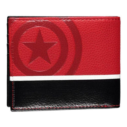 MARVEL COMICS Captain America Japanese-Style Bi-fold Wallet Multi-colour