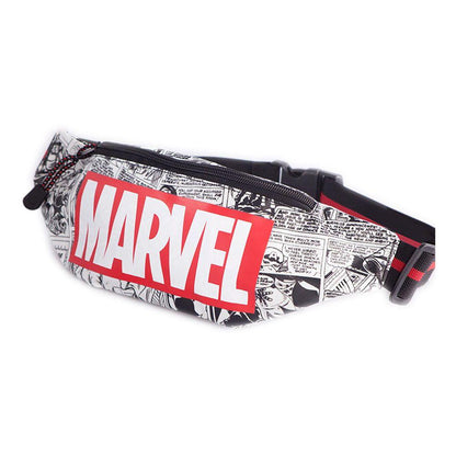 MARVEL COMICS Logo with Comic All-over Print Waistbag Multi-colour